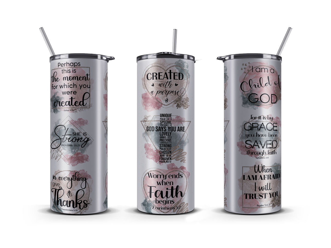 Tumbler 20 OZ, Created with purpose