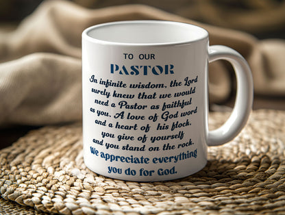 Mugs 11 - 15 OZ, To our Pastor