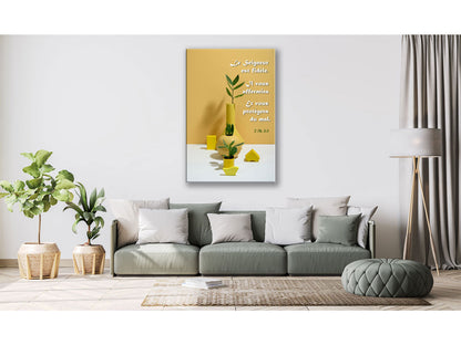 Canvas, The Lord is faithfull - French